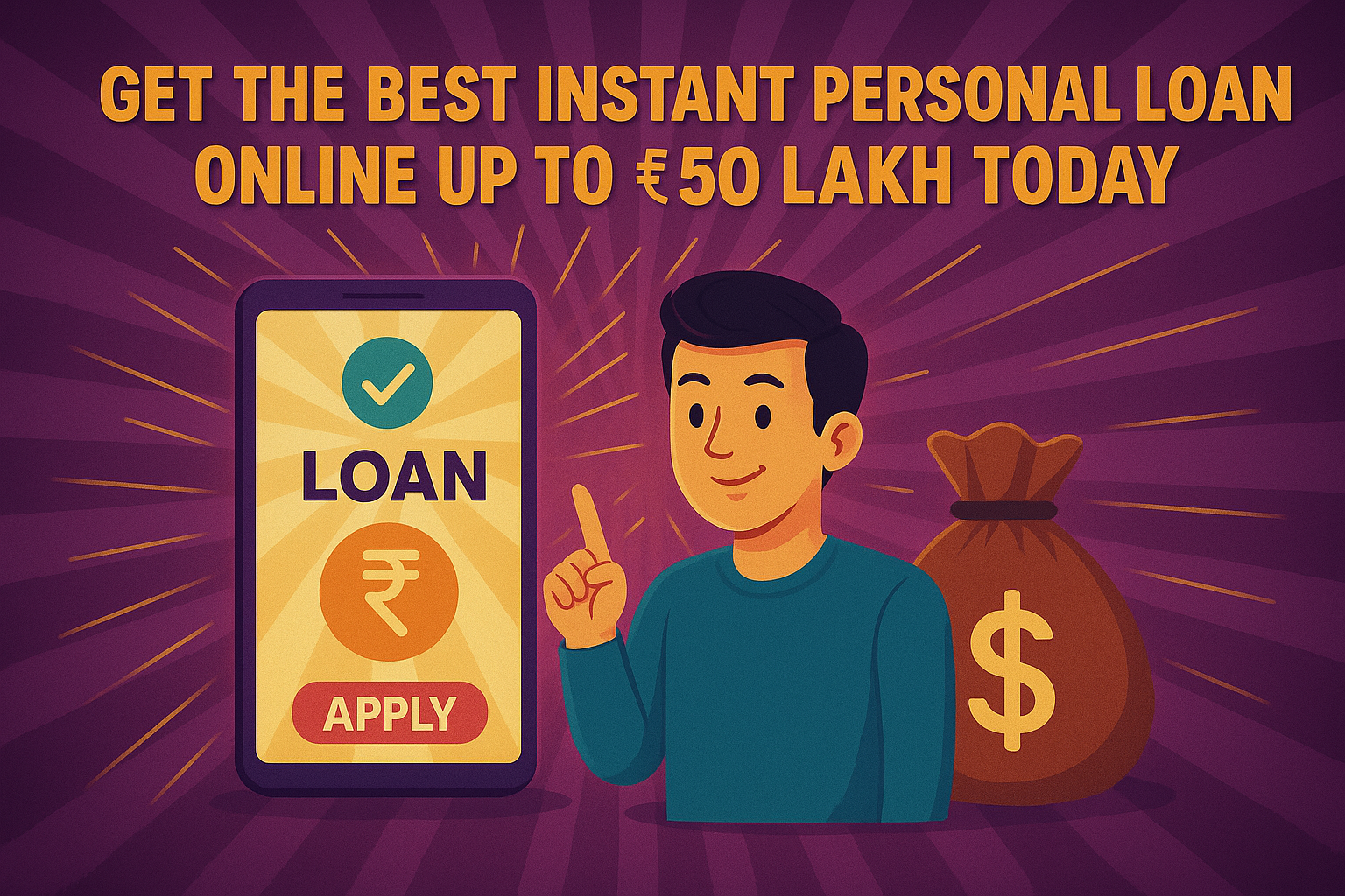 Get the Best Instant Personal Loan Online Up to ₹50 Lakh Today
