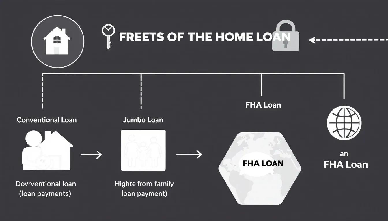 Different types of home loans available in the market.