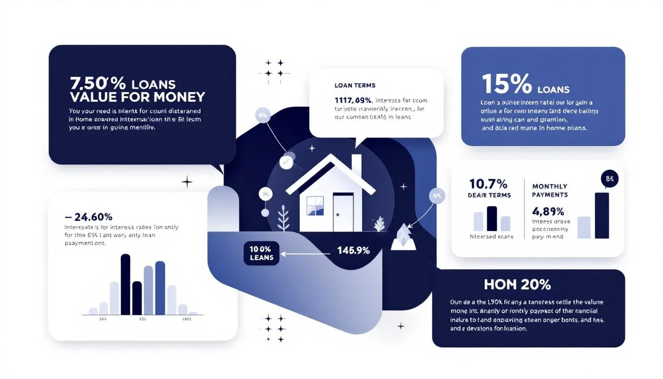 A visual representation of value for money in home loans.